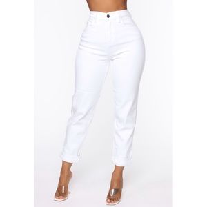 Fashion Nova High Rise Jeans